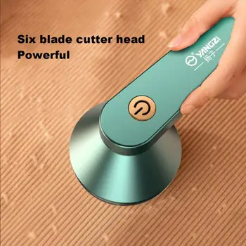 Sredstvo za uklanjanje dlačica USB punjiva stroj za depilaciju odjeće s šesterokutna rezanje glave, uredan komforni mali kućanski