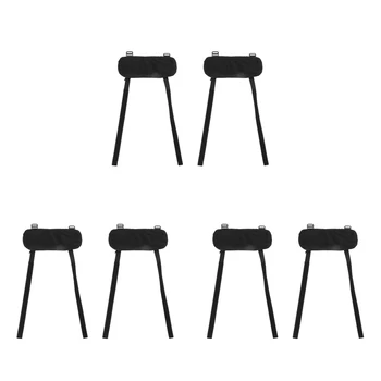 JFBL Topla 6 kom. naslon za ruku za stolice od pjene sa efektom pamćenja, zgodan torbica naslonima za ruke uredske stolice za lakata