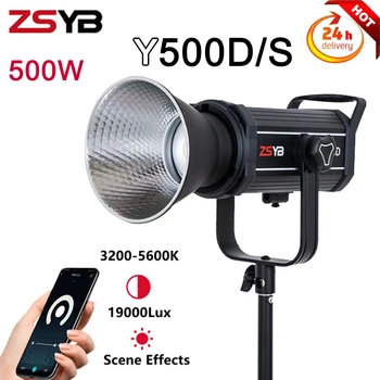 ZSYB 500 W led lampa za fotografije 3200 K-5600 K, profesionalni reflektor za foto-studio, lampa za foto-studio, lampa za kamere, video, foto