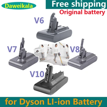 Novi 21,6 U 28000 mah Original li-ion Baterija za Dyson V6/V7/V8/V10 DC62 DC74 SV09 SV07 SV03 965874-02 Baterija za usisivač L30
