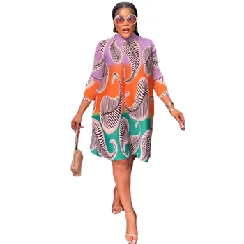 2023 Ljetno novi dizajn afrički haljinu s slobodan po cijeloj površini za žene elegantne ženske haljine za zabave, casual odjeća u afričkom stilu дашики