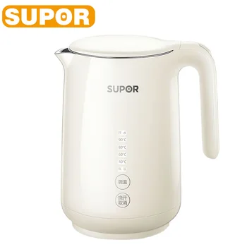 Kuhalo za Vodu SUPOR1.5L, inteligentan Prikaz temperature sa Zaslonom osjetljivim na dodir, Kuhalo za Vodu, Prijenosni Višenamjenski Čaj, Pogodna Za dom