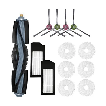 Set pribora za zamjenu usisivač DEEBOT X1 Omni/X1 TURBO Robot, glavne i bočne četke, filtarski polaganje za obuću