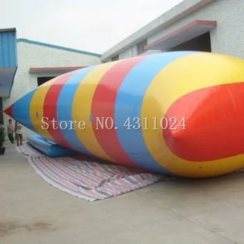 Besplatna dostava, inflatable jastuk za skakanje s vodenim balonima, 9*2 m, torba za skakanje s vodenim balonima, napuhavanje vodeni trampolin, u kompletu s pumpom