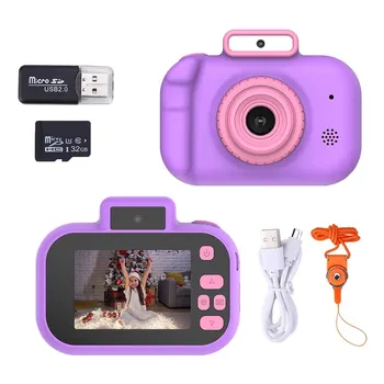 Dječje kamera hd 4000 W prednji stražnji dvostruki skladište sa 2-inčni zaslon 1080P HD IPS, digitalni dječje skladište, igračke za fotografije