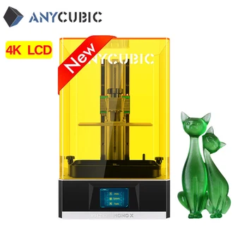 Anycubic Photon Mono X LCD pisač s daljinskim upravljanjem i velikom količinom skupštine 192 (D)*120 (Š)*245 (V) mm impressora 3d