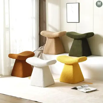 Nordijsko namještaj, kauč stolice, stolice za šminkanje, trijem, stolica za presvlačenje cipele, moderne i jednostavne sjedala, moderan stolica za odmor