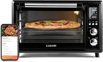 Toster Cosori, zračni friteza, Smart 32QT, velike конвекционная pećnice od nehrđajućeg čelika za pizzu, roštilj