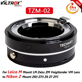 Prijelazni Prsten objektiva Techart TZM-02 za objektiv Leica M Mount LM Zeiss ZM Voigtlander VM na fotoaparate Nikon Z Mount Z6II Z7II Z6 Z7 ZFC