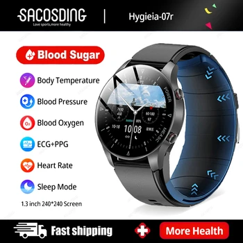 Napuhavanje remen Točno mjeri krvni tlak, broj otkucaja srca, pametni sat, razina šećera u krvi, monitor temperature tijela, pametni sat