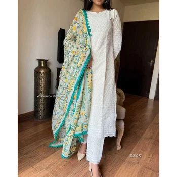 Sari za žene u Indiji, haljina Palazzo Kurta Dupatta, ženske sportske hlače, svadbeni set Kurti Pent