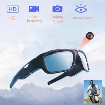 Gori Sportske Naočale 4K HD Za aktivan odmor Mikro-Nevidljiva Kamera za Nadzor Bicikla Vcr Slika Tijela Action Cam