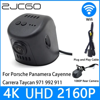 ZJCGO Dash Cam 4K UHD 2160P Auto Dvr DVR Noćni Vid za Porsche Panamera Cayenne Carrera Taycan 971 992 911