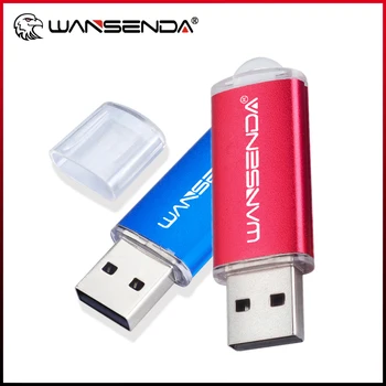 WANSENDA Prijenosni USB Flash drive 8 GB 16 GB, 32 GB i 64 GB flash drive Pravi Kapaciteta 128 GB i 256 GB Metalni Kartica U Disk