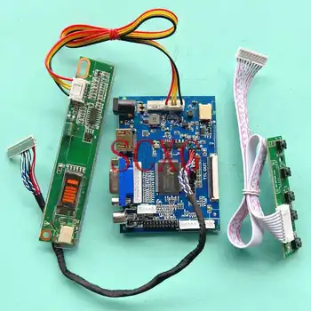 Kontroler matrica LCD zaslon Pogodan za B156XW01 LP156WH1 M156NWR1 Kit, kompatibilan sa HDMI AV VGA 30 Pin LVDS 1366*768 1CCFL 15,6