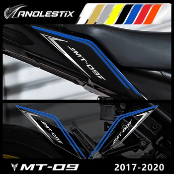 Skup reflektirajućih naljepnica za motocikle AnoleStix pod kupolu sjedala, set naljepnica za YAMAHA MT09 MT-09 SP 2017 2018 2019 2020