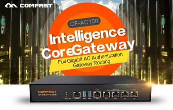 COMFAST Gigabit Core Gateway 5 Luka Wifi Balansiranje opterećenja Usmjeravanje ac Мультигигабитная WAN, LAN Usmjeravanje pristupnika 880 Mhz CF-AC100
