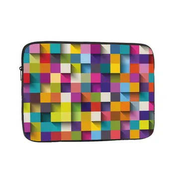 Multi-boji blokova s dozom 13 15 17 inča, torbica za laptop Macbook Air, Pro, torba za prijenosno računalo, geometrijski šok-dokaz torbica, torba