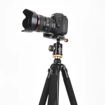 QZSD Q338 Stručni Prijenosni Prometni Aluminijski Stativ Kit Stativ za Kameru i Termometar s Okretnim Glavom Nosač za Digitalni Slr Fotoaparat