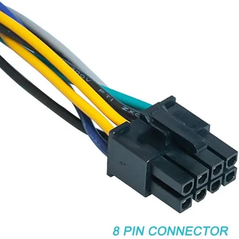 24-Pinski i 8-pinski Kabel adaptera za napajanje ATX PSU koji je Kompatibilan za DELL Optiplex 3020 7020 9020 Precision T1700 12 inča (30 cm)