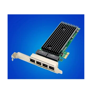 PCI-E Четырехпортовый server RJ45 1X PCIe X1 82576 Čip 10/100/1000 Mbps Lan Четырехпортовый Server Gigabitne Mrežne kartice