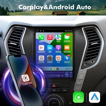 EBILAEN Android 12.0 okomiti auto radio za Hyundai Santa Fe IX45 2013-2018 2Din media player navigacija Carplay 4G