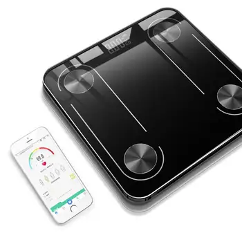Vage za mjerenje Tjelesne masti Bluetooth-kompatibilni Bežični Analizator Ravnotežu Precizno Mjerenje Oprema Za Kupaonicu i Dom Zdravlja