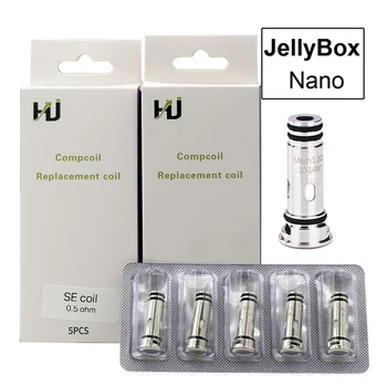 2/3/5 kom. mreže zavojnice Jellybox Nano X 0,5 Ω 1,0 Om za uložak Jellybox Nano X Air X/ Z /F Pods