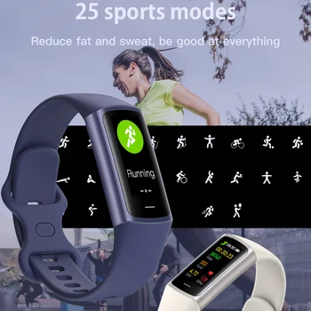 2023 Novi Sportski Fitness Tracker Za Muškarce I Žene, Vodootporan Spojen Tracker, Pametni Sat, Pametna Narukvica Za Xiaomi/Huawei, Prodaja