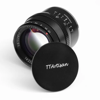 TTArtisan 50 mm F1.2 APS-C Objektiv Kamere Ručno Fokusiranje MF za Canon RF M EF-EOS M-M Sony E Fuji Fujifilm X M43 M4/3 Leica L Nosač