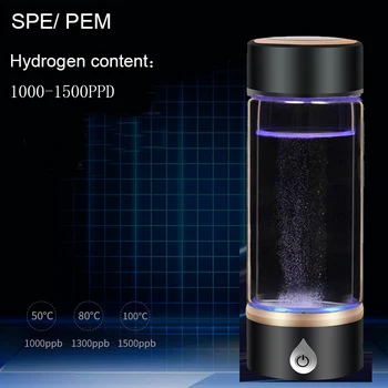 Nova boca-ionizator vode generatora SPE/PEM, obogaćena vodikom, sa splitom pomoću PET-boce s visokim udjelom vodika H2 i O2
