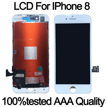 A + ++ Kvalitetan Zaslon za Iphone 8 LCD zaslon osjetljiv na Uložak na Dodir Digitalizator Sklop Za Iphone 7 LCD zaslon za iphone 6s 7 8 plus LCD-zaslon