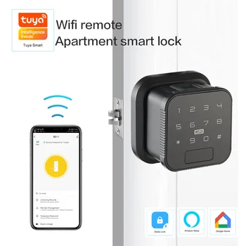 Tipkovnica s бесключевой ručka, lozinku, osnovna karta, digitalni zvono na vratima, biometrijska pametan elektronsko zaključavanje vrata
