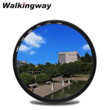 Filter kamere Walkingway MC-CPL S Kružna Polarizacija CIR-PL Polarne filtera za Objektiv fotoaparata Nikon Canon 49/52/55/58/67/72/77/82 mm
