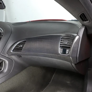 Trim ploče s instrumentima od suhog karbonskih vlakana, dekor za Chevrolet Corvette C7 2014-2019, pribor