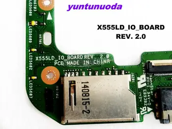 Originalni za ASUS X555LD usb naknada za čitanje audio naknada X555LD_IO_BOARD REV. 2.0 testirana dobar Besplatna dostava