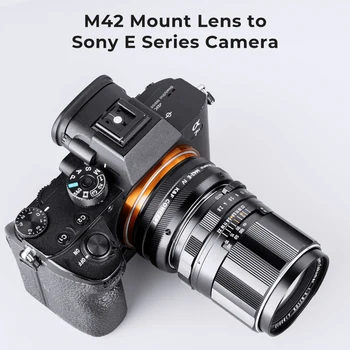 K&F Koncept M42-E IV PRO M42 Mount Objektiva Sony E FE Nosač Kamere Prijelazni Prsten za Sony A6400 A7M3 A7R3 A7M4 A7R4