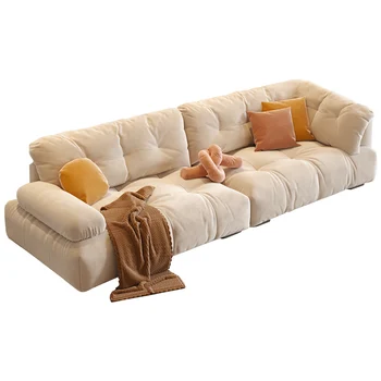 Stolica sa sklopivim naslonom, modularni sofe, minimalistički europska sekcijska kauč, udoban lijeni U-oblika kauč Mobili Per La Casa, osnovna odjeća, namještaj