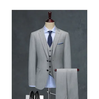 Сшитое naručiti vjenčanicu za mladoženju, sportska jakna, hlače, poslovni klasične hlače high-end SA05-54999
