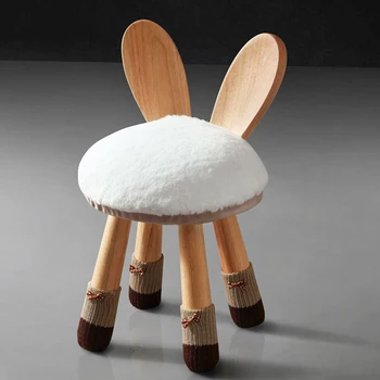 Kružna klupa za životinje od punog drveta u skandinavskom stilu, dječji vrtić, personaliziranu igračku dječji stol i stolice, jednostavan