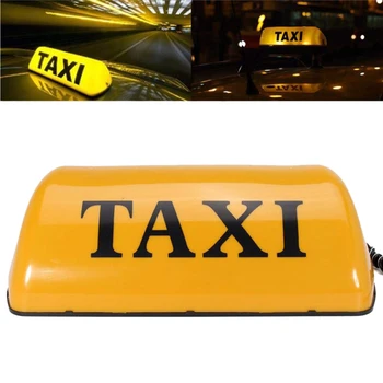 12 U Vodootporan gornji znak, magnetski mjerač, lampa za kabinu, led upozoravajuće svjetlo za taksi -