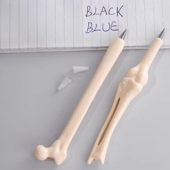 Loptu olovke za modeliranje kostiju Plava olovka za točenje Crtić ručka celina Školske kreativne studenti Slatka pisaći olovke na veliko