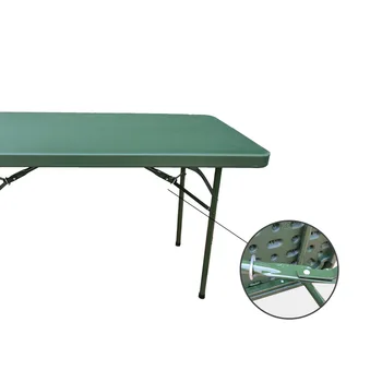 Aoliviya Sh Novi udarac 1,2 m pravokutni sklopivi stol Sub Field Vanjski army green field sklopivi stol