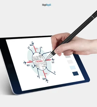 Univerzalni olovka 2в1, držač za laptop, tablet, olovka za smartphone, ručka sa zaslonom osjetljivim na dodir, olovka za tablet Xiaomi Huawei, Samsung, olovka za crtanje