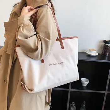 CGCBAG, ženska холщовая torba-тоут velikog kapaciteta, 2023, modni jednostavne dizajnerske torbe, svakodnevni ženska torba preko ramena