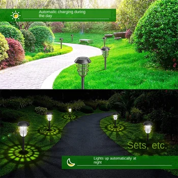 Cijele vanjski solarni vodootporna zaštita okoliša može koristiti za krajobraznu lampe Villa garden park vrtu
