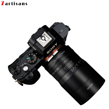 7artisans 60 mm F2.8 makro objektiv 1:1 Magnificatio s ručni fokus objektiva Objektiv Fotoaparata Canon EOSM EOSR E/RF/Sony E/Fuji/M43/Nikon Mount Z
