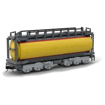 MOC Teretni Vagon GTEL 8500 Tanker Gradivni Blokovi Trag Vlak Model Vozila Setovi Cigle Vehcile Igračka Za Djecu Pokloni Za Rođendan