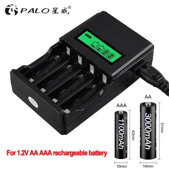 PALO 1,2 1100 mah AAA Ni-MH Punjiva Baterija AAA Baterije 3A Baterija za Kamere, Led Downlight Igračka MP3 Britva Daljinski Upravljač