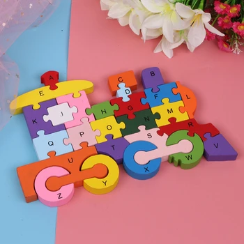 Drvene kocke, puzzle sa životinjama ranog odgoja i obrazovanja, obrazovne djeca obrazovne igračke, blokovi, odgovarajuće 3D puzzle platformer